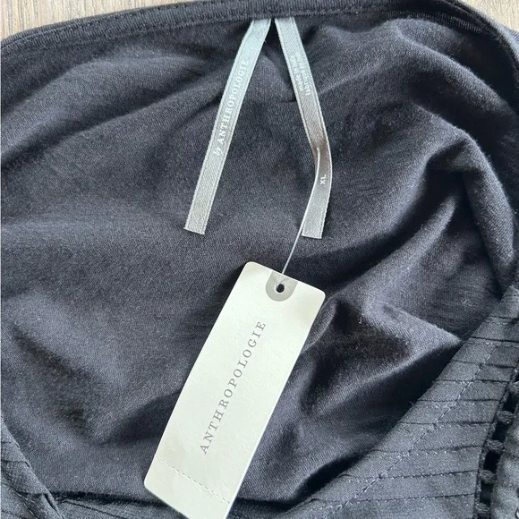 NWT Anthropologie Neale Sequin Peplum Top Sz XL Night Out Whimsigoth Renaissance - Picture 10 of 16